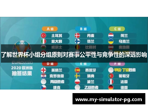 了解世界杯小组分组原则对赛事公平性与竞争性的深远影响